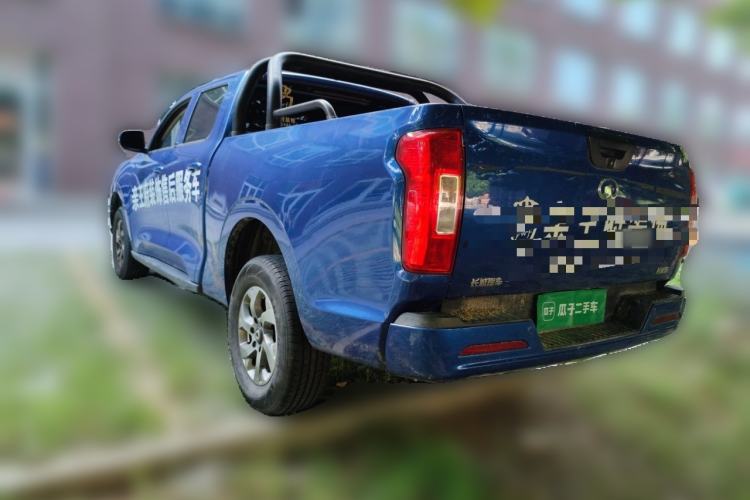Used Great Wall Poer 2021 2.0T Commercial Version Manual Diesel Two-Wheel Drive Elite Long-Box GW4D20M Rear Left 45 Deg