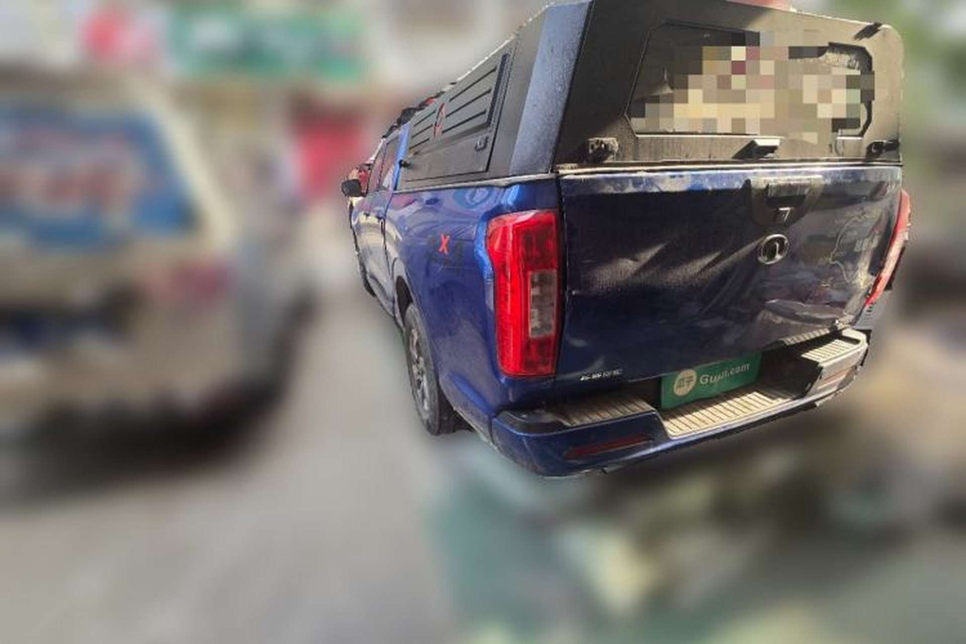 Used Great Wall Poer 2021 2.0T Commercial Version Manual Diesel 4x4 Elite Long-Box GW4D20M Rear Left 45 Deg