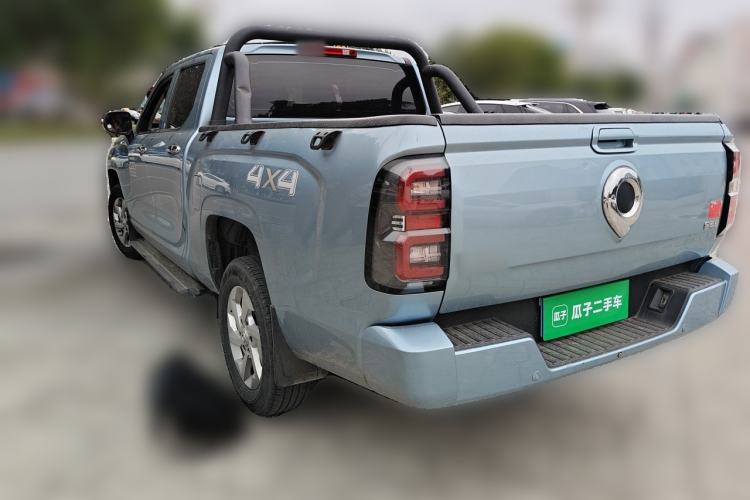 Used Great Wall Poer 2021 2.0T Commercial Version Manual Diesel Two-Wheel Drive Elite Long-Box GW4D20M Rear Left 45 Deg