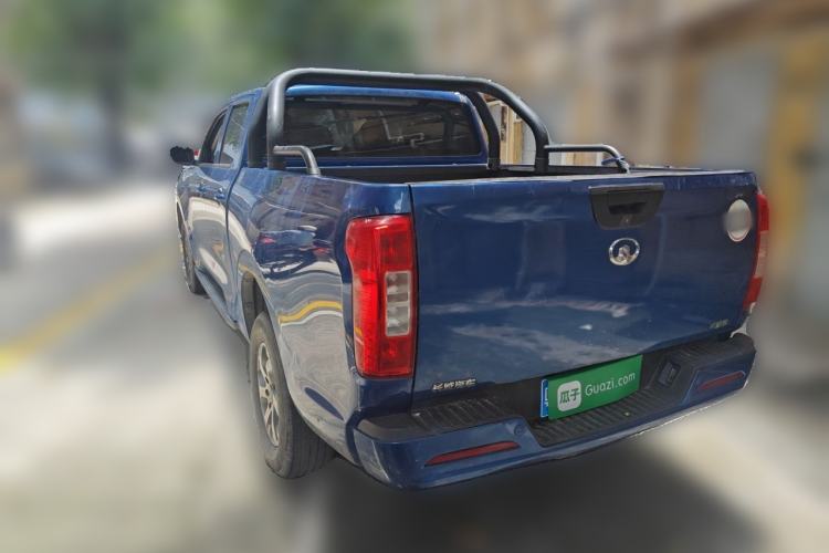 Used Great Wall Poer 2021 2.0T Commercial Version Automatic Diesel Two-Wheel Drive Elite Trim with Long Bed – GW4D20M Rear Left 45 Deg