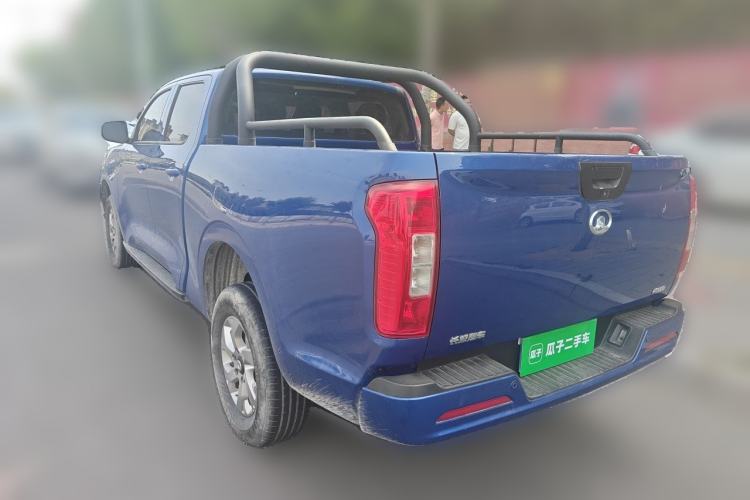 Used Great Wall Poer 2021 2.0T Commercial Version Automatic Diesel Two-Wheel Drive Elite Trim with Long Bed – GW4D20M Rear Left 45 Deg