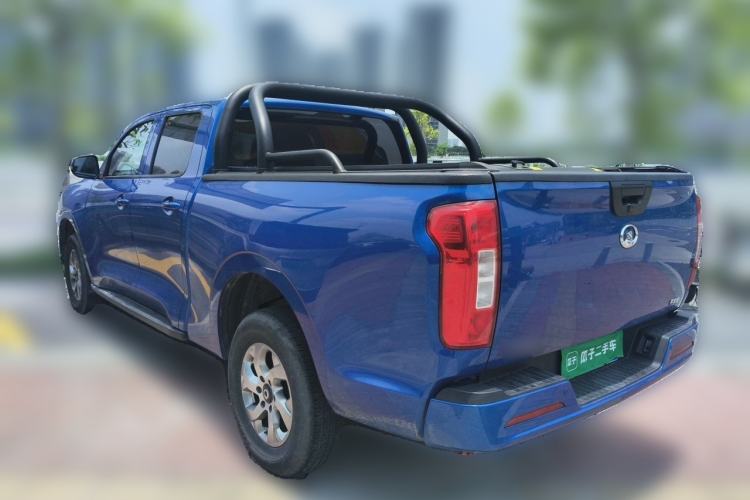Used Great Wall Poer 2021 2.0T Commercial Version Manual Diesel Two-Wheel Drive Elite Long-Box GW4D20M Rear Left 45 Deg