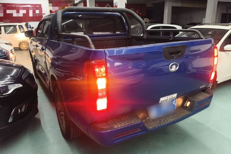 Used Great Wall Poer 2021 2.0T Commercial Version Automatic Gasoline 4x4 Navigation Type Long-Box GW4C20B Rear Left 45 Deg