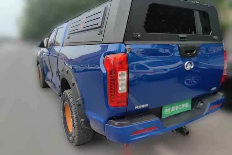 Used Great Wall Poer 2021 2.0T Commercial Version Automatic Diesel 4x4 Elite Long-Box GW4D20M Rear Left 45 Deg