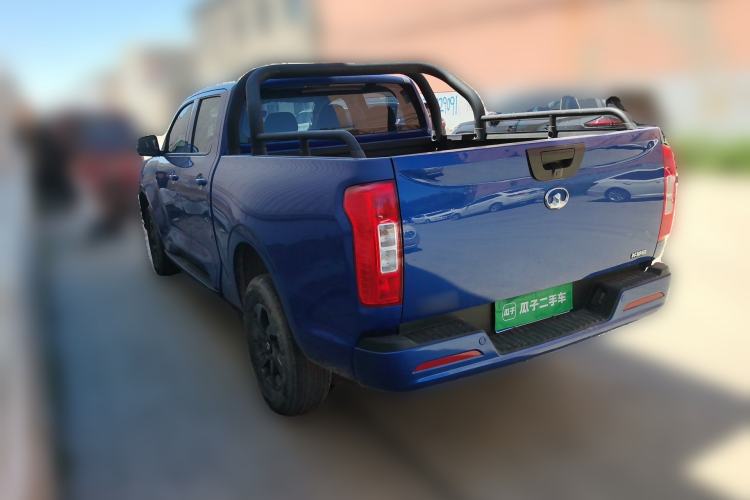 Used Great Wall Poer 2021 2.0T Commercial Version Automatic Diesel Two-Wheel Drive Elite Trim with Long Bed – GW4D20M Rear Left 45 Deg