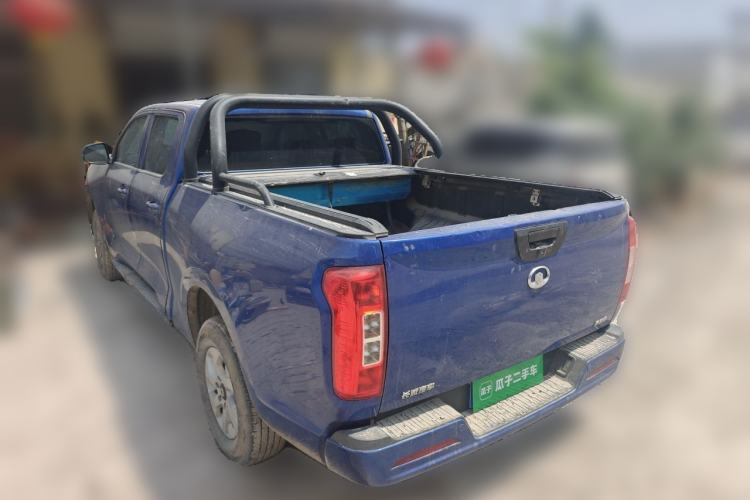 Used Great Wall Poer 2021 2.0T Commercial Version Automatic Diesel Two-Wheel Drive Elite Trim with Long Bed – GW4D20M Rear Left 45 Deg