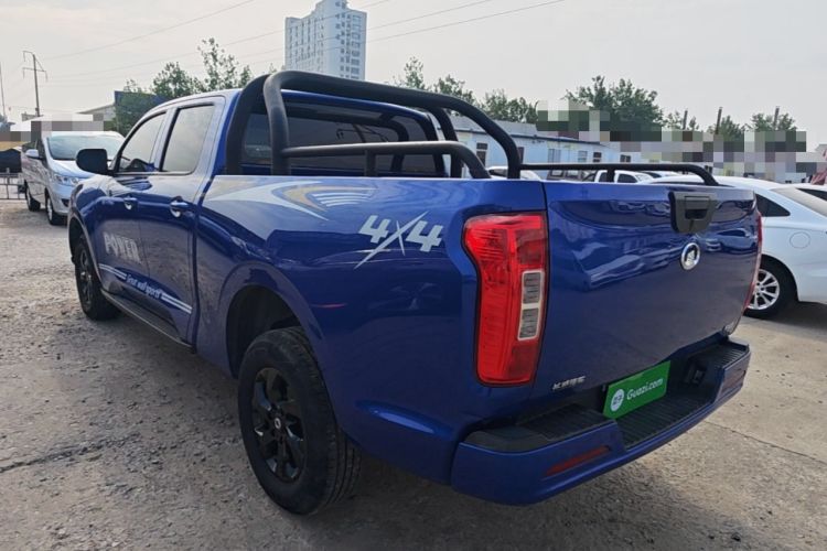 Used Great Wall Poer 2021 2.0T Commercial Version Manual Diesel Two-Wheel Drive Elite Long-Box GW4D20M Rear Left 45 Deg