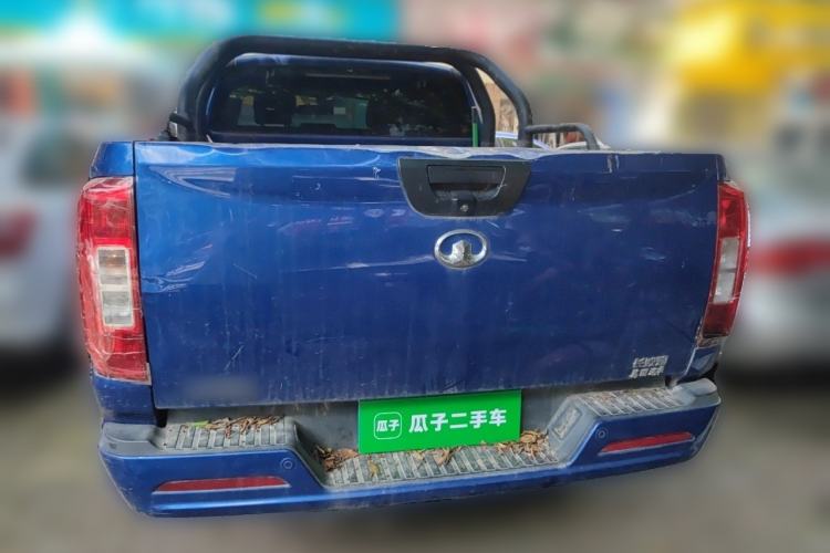 Used Great Wall Poer 2021 2.0T Commercial Version Manual Diesel Two-Wheel Drive Elite Long-Box GW4D20M Rear