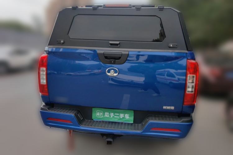 Used Great Wall Poer 2021 2.0T Commercial Version Automatic Diesel 4x4 Elite Long-Box GW4D20M Rear