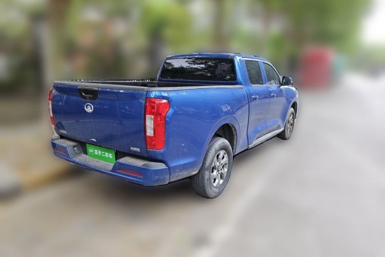 Used Great Wall Poer 2021 2.0T Commercial Version Manual Diesel Two-Wheel Drive Elite Long-Box GW4D20M Rear Right 45 Deg