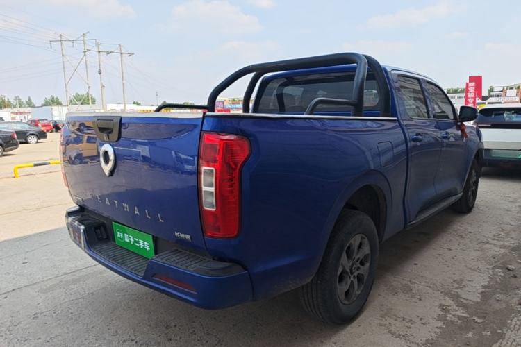 Used Great Wall Poer 2021 2.0T Commercial Version Manual Diesel Two-Wheel Drive Elite Long-Box GW4D20M Rear Right 45 Deg