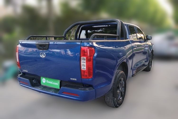 Used Great Wall Poer 2021 2.0T Commercial Version Automatic Diesel Two-Wheel Drive Elite Trim with Long Bed – GW4D20M Rear Right 45 Deg