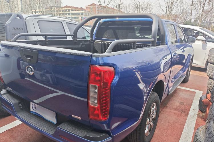 Used Great Wall Poer 2021 2.0T Commercial Version Automatic Diesel Two-Wheel Drive Elite Trim with Long Bed – GW4D20M Rear Right 45 Deg