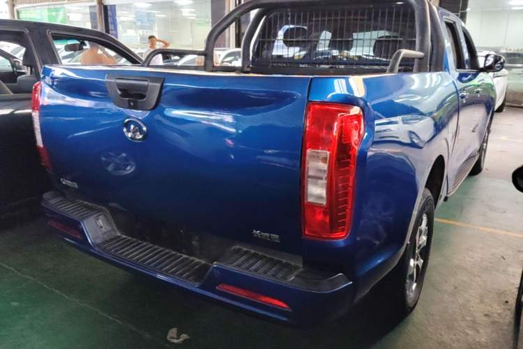 Used Great Wall Poer 2021 2.0T Commercial Version Manual Diesel Two-Wheel Drive Elite Long-Box GW4D20M Rear Right 45 Deg