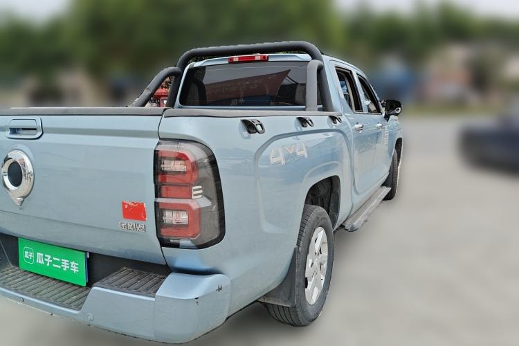 Used Great Wall Poer 2021 2.0T Commercial Version Manual Diesel Two-Wheel Drive Elite Long-Box GW4D20M Rear Right 45 Deg