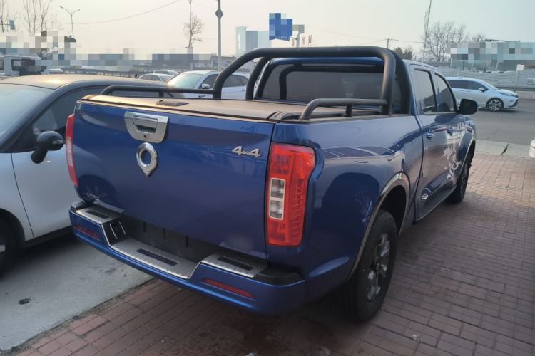 Used Great Wall Poer 2021 2.0T Commercial Version Automatic Diesel 4x4 Elite Long-Box GW4D20M Rear Right 45 Deg