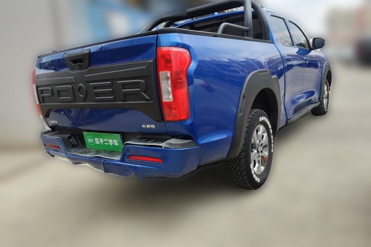 Used Great Wall Poer 2021 2.0T Commercial Version Manual Diesel 4x4 Elite Long-Box GW4D20M Rear Right 45 Deg
