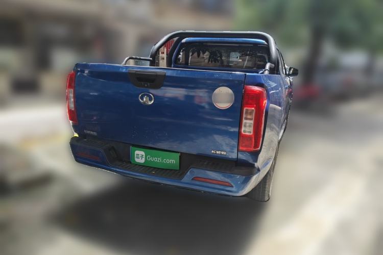 Used Great Wall Poer 2021 2.0T Commercial Version Automatic Diesel Two-Wheel Drive Elite Trim with Long Bed – GW4D20M Rear Right 45 Deg