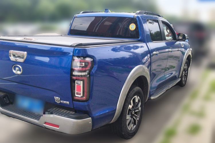 Used Great Wall Poer 2021 2.0T Global Version Automatic Gasoline 4x4 Prestige Standard Cab GW4C20B Rear Right 45 Deg