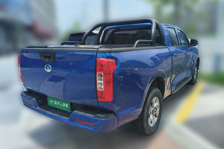 Used Great Wall Poer 2021 2.0T Commercial Version Manual Diesel Two-Wheel Drive Elite Long-Box GW4D20M Rear Right 45 Deg