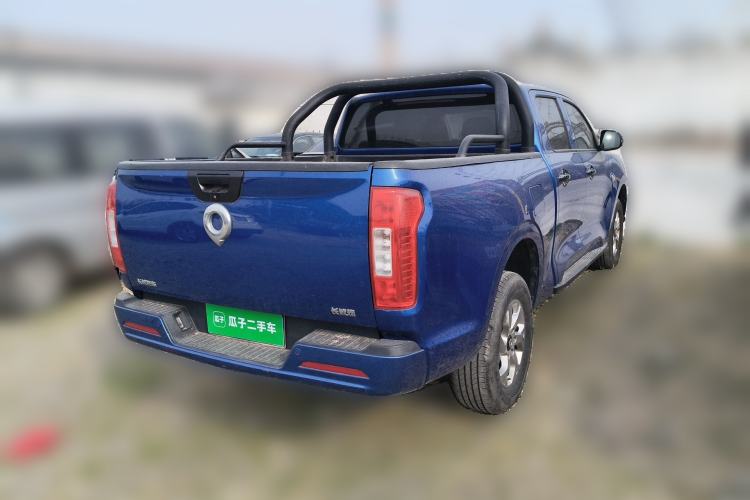 Used Great Wall Poer 2021 2.0T Commercial Version Manual Transmission Gasoline Two-Wheel Drive Elite Trim with Long Bed – GW4C20B Rear Right 45 Deg