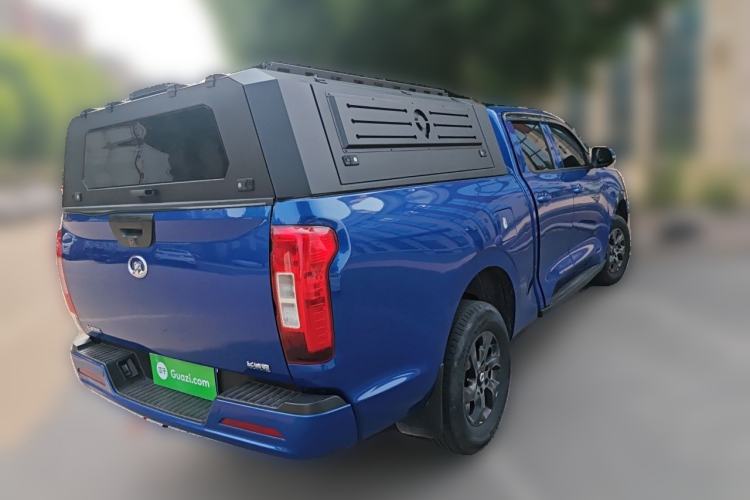 Used Great Wall Poer 2021 2.0T Commercial Version Automatic Gasoline Two-Wheel Drive Elite Trim with Long Bed – GW4C20B Rear Right 45 Deg