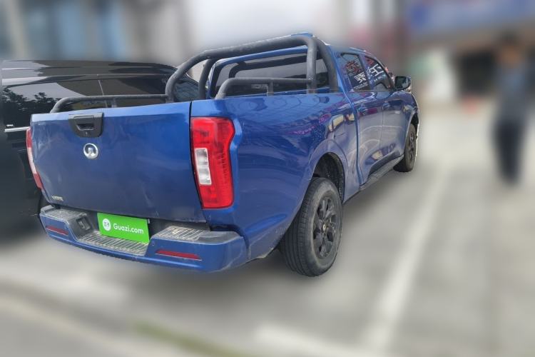 Used Great Wall Poer 2021 2.0T Commercial Version Automatic Diesel Two-Wheel Drive Elite Trim with Long Bed – GW4D20M Rear Right 45 Deg