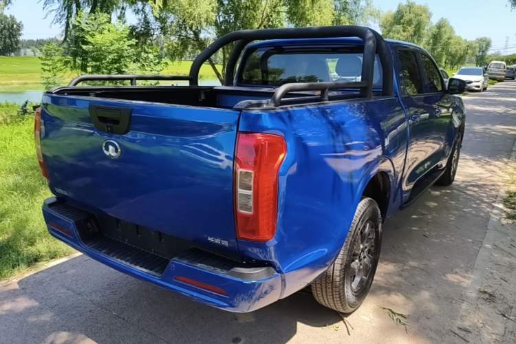 Used Great Wall Poer 2021 2.0T Commercial Version Automatic Diesel Two-Wheel Drive Elite Trim with Long Bed – GW4D20M Rear Right 45 Deg