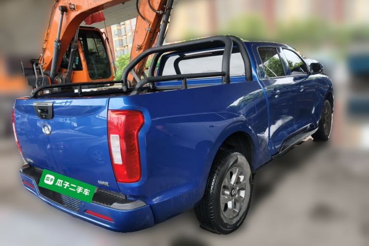 Used Great Wall Poer 2021 2.0T Commercial Version Manual Diesel 4x4 Elite Long-Box GW4D20M Rear Right 45 Deg