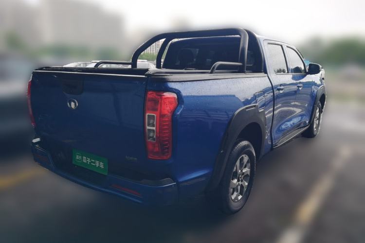 Used Great Wall Poer 2021 2.0T Commercial Version Automatic Diesel 4x4 Elite Long-Box GW4D20M Rear Right 45 Deg