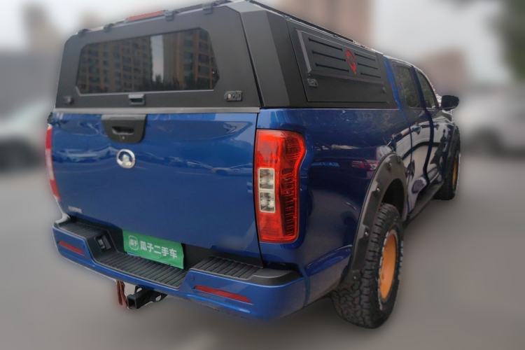 Used Great Wall Poer 2021 2.0T Commercial Version Automatic Diesel 4x4 Elite Long-Box GW4D20M Rear Right 45 Deg