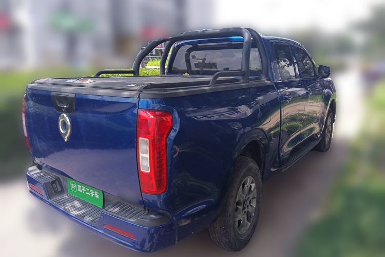 Used Great Wall Poer 2021 2.0T Commercial Version Manual Diesel Two-Wheel Drive Elite Long-Box GW4D20M Rear Right 45 Deg