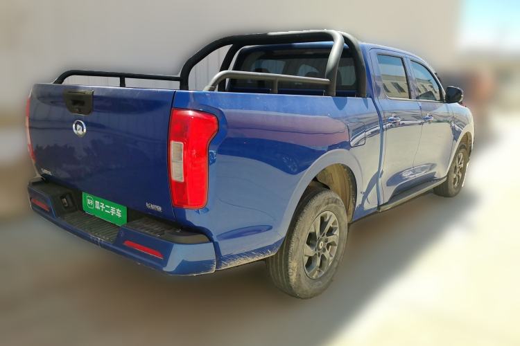 Used Great Wall Poer 2021 2.0T Commercial Version Automatic Diesel Two-Wheel Drive Elite Trim with Long Bed – GW4D20M Rear Right 45 Deg