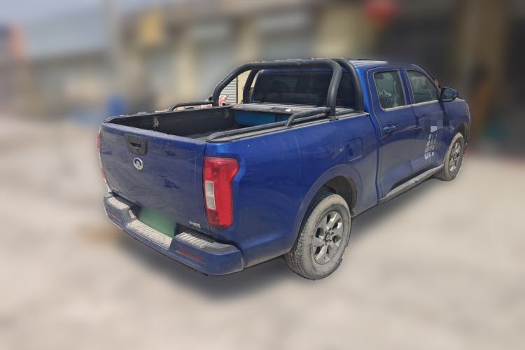 Used Great Wall Poer 2021 2.0T Commercial Version Automatic Diesel Two-Wheel Drive Elite Trim with Long Bed – GW4D20M Rear Right 45 Deg