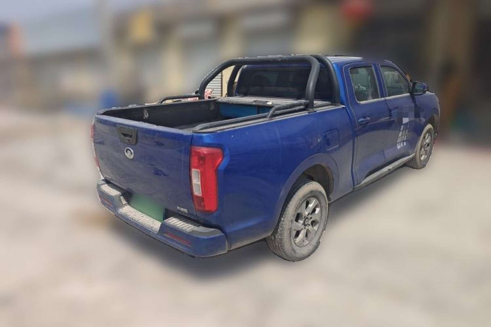 Used Great Wall Poer 2021 2.0T Commercial Version Automatic Diesel Two-Wheel Drive Elite Trim with Long Bed – GW4D20M Rear Right 45 Deg