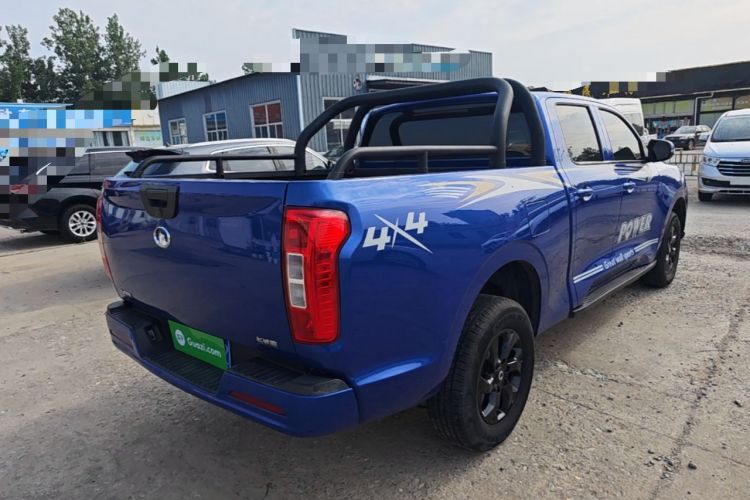 Used Great Wall Poer 2021 2.0T Commercial Version Manual Diesel Two-Wheel Drive Elite Long-Box GW4D20M Rear Right 45 Deg