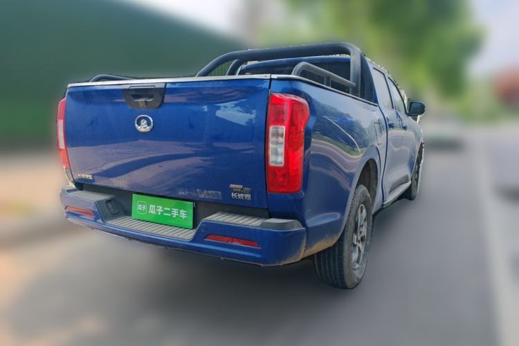 Used Great Wall Poer 2021 2.0T Commercial Version Automatic Gasoline Two-Wheel Drive Elite Trim with Long Bed – GW4C20B Rear Right 45 Deg