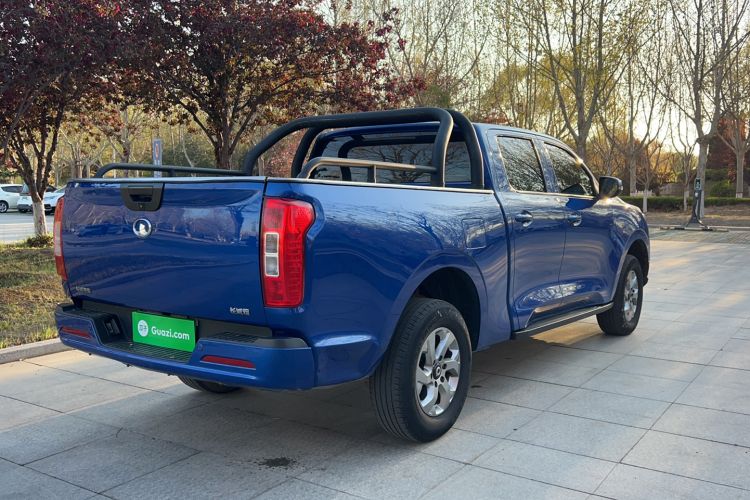 Used Great Wall Poer 2021 2.0T Commercial Version Automatic Diesel Two-Wheel Drive Elite Trim with Long Bed – GW4D20M Rear Right 45 Deg