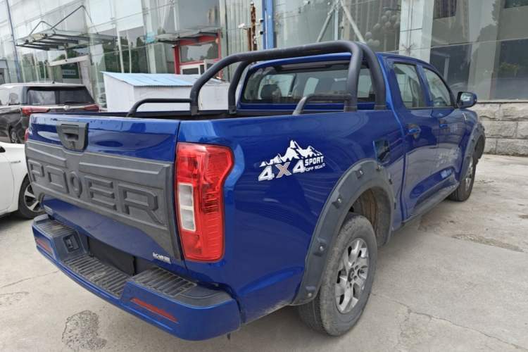 Used Great Wall Poer 2021 2.0T Commercial Version Manual Diesel Two-Wheel Drive Elite Long-Box GW4D20M Rear Right 45 Deg