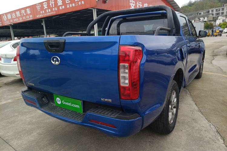 Used Great Wall Poer 2021 2.0T Commercial Version Manual Diesel 4x4 Navigation Type Long Bed GW4D20M Rear Right 45 Deg