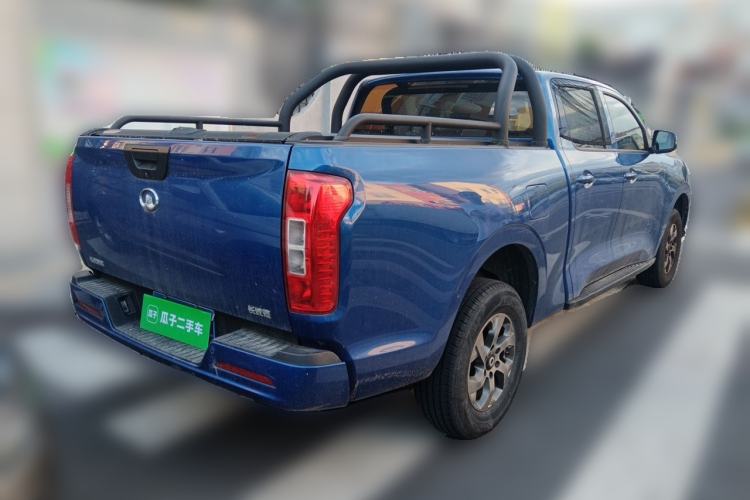 Used Great Wall Poer 2021 2.0T Commercial Version Automatic Gasoline Two-Wheel Drive Elite Trim with Long Bed – GW4C20B Rear Right 45 Deg