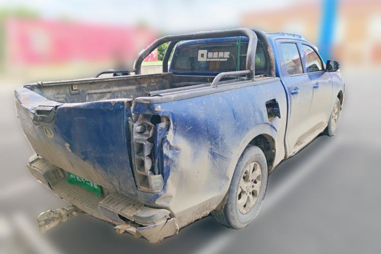 Used Great Wall Poer 2021 2.0T Commercial Version Manual Diesel Two-Wheel Drive Elite Long-Box GW4D20M Rear Right 45 Deg