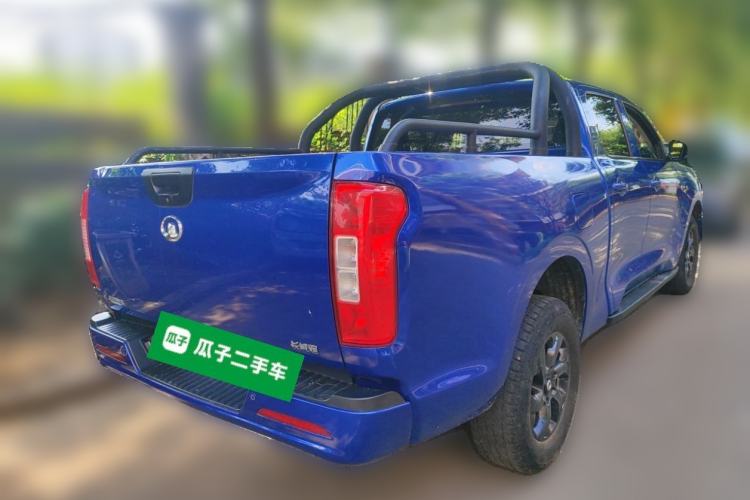 Used Great Wall Poer 2021 2.0T Commercial Version Manual Diesel 4x4 Elite Long-Box GW4D20M Rear Right 45 Deg