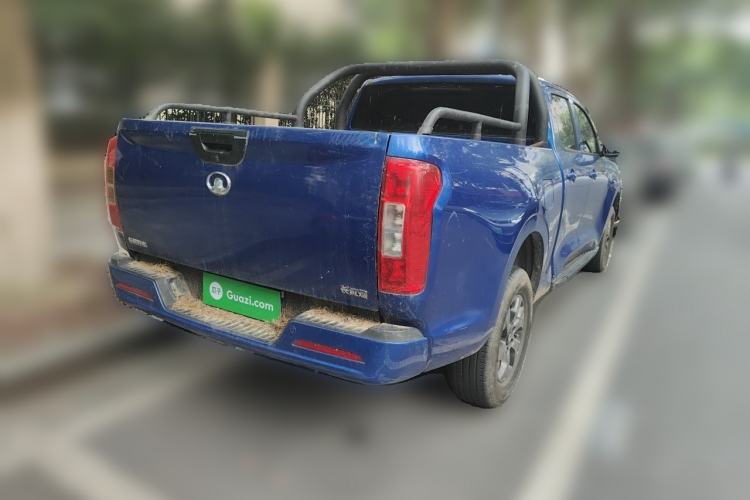 Used Great Wall Poer 2021 2.0T Commercial Version Automatic Gasoline Two-Wheel Drive Elite Trim with Long Bed – GW4C20B Rear Right 45 Deg