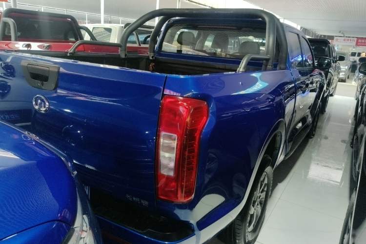 Used Great Wall Poer 2021 2.0T Commercial Version Automatic Diesel Two-Wheel Drive Elite Trim with Long Bed – GW4D20M Rear Right 45 Deg