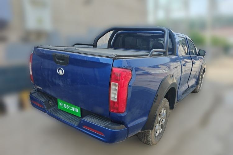 Used Great Wall Poer 2021 2.0T Commercial Version Manual Diesel 4x4 Elite Long-Box GW4D20M Rear Right 45 Deg