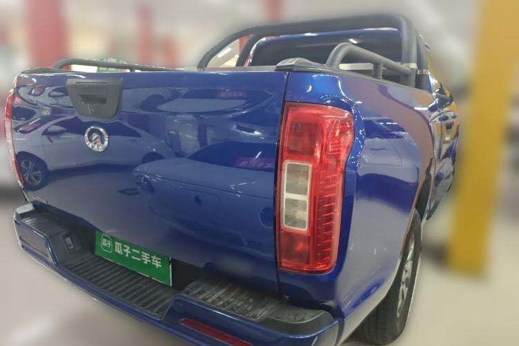 Used Great Wall Poer 2021 2.0T Commercial Version Automatic Diesel Two-Wheel Drive Elite Trim with Long Bed – GW4D20M Rear Right 45 Deg