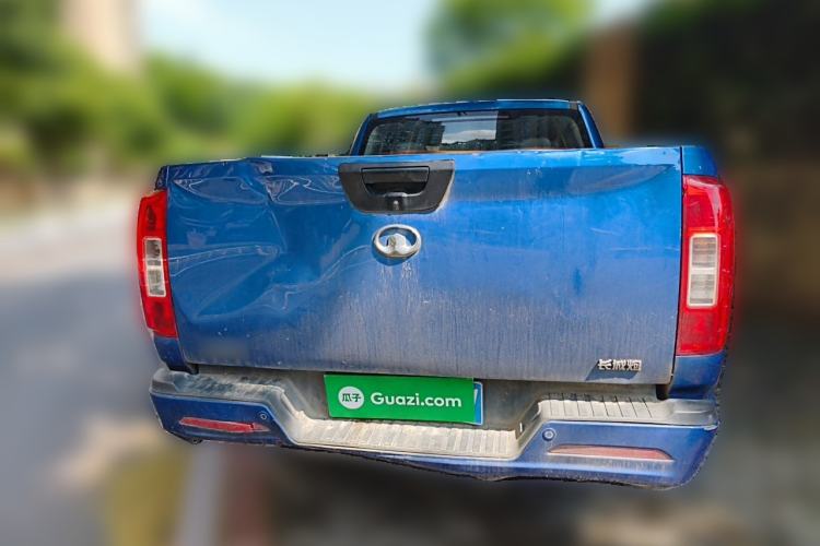 Used Great Wall Poer 2021 2.0T Commercial Version Automatic Diesel 4x4 Elite Long-Box GW4D20M Rear