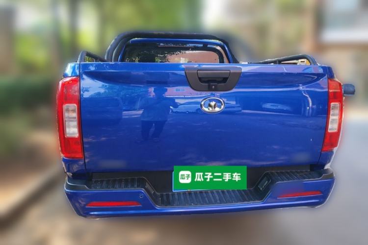 Used Great Wall Poer 2021 2.0T Commercial Version Manual Diesel 4x4 Elite Long-Box GW4D20M Rear
