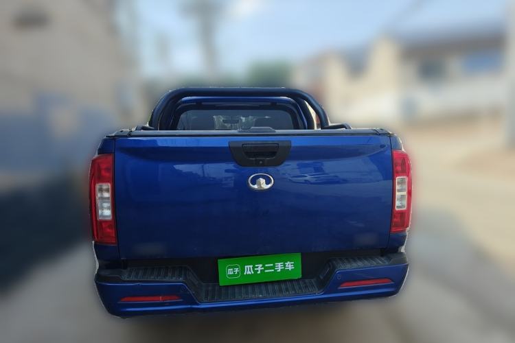 Used Great Wall Poer 2021 2.0T Commercial Version Manual Diesel 4x4 Elite Long-Box GW4D20M Rear